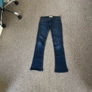 Abercrombie & Fitch Dark Blue Flare Jeans